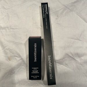 bareMinerals Nourishing Lip oil & mineralist lip liner